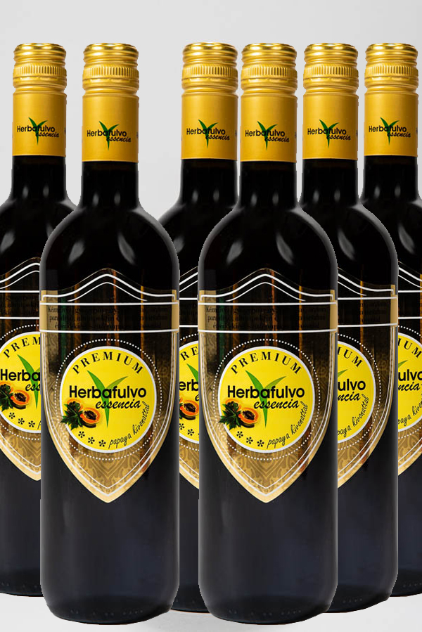 6 üveg Herbafulvo Essencia Premium Papaya csomag