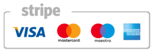 Stripe, Visa, Mastercard, Maestro és American Express fizetési módok